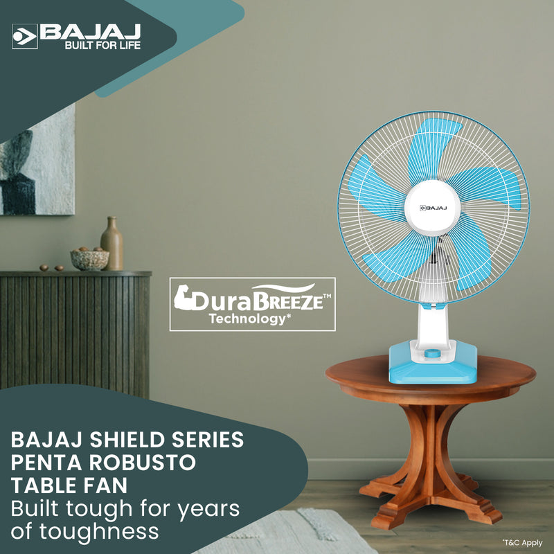 Bajaj Penta Robusto 400mm Table Fan
