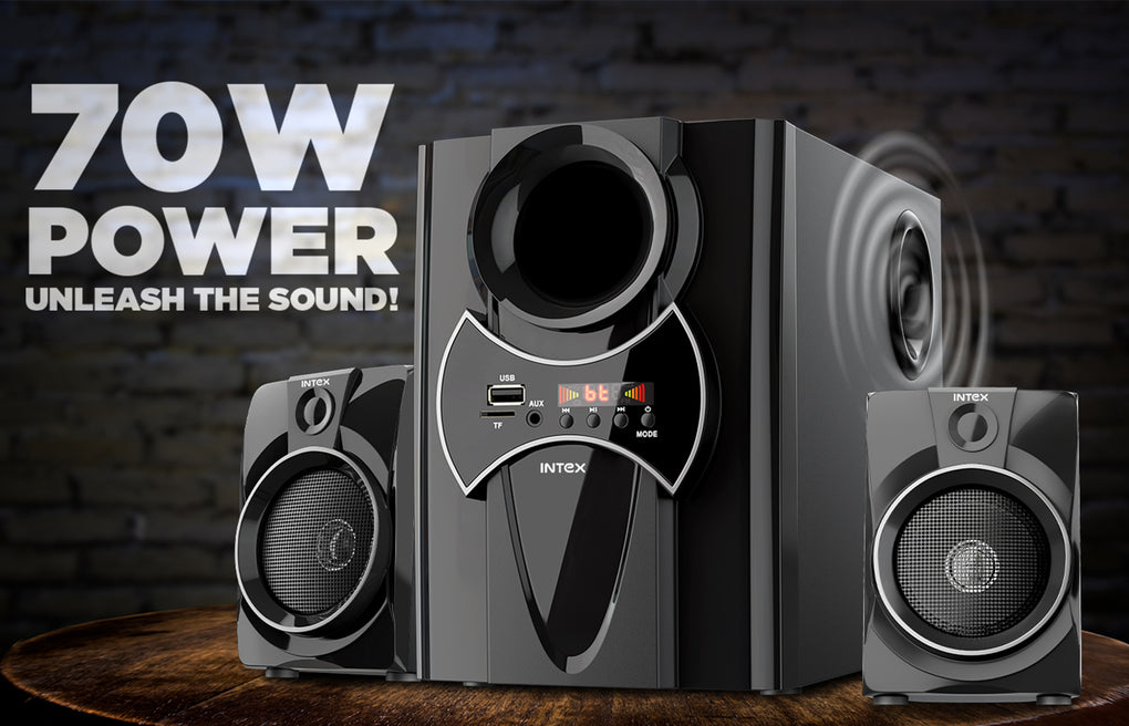 INTEX 2650 Pro FMUB 4.1 CH Multimedia Speaker