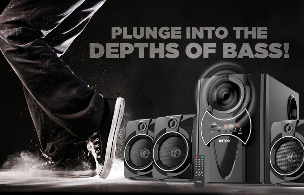 INTEX 2650 Pro FMUB 4.1 CH Multimedia Speaker