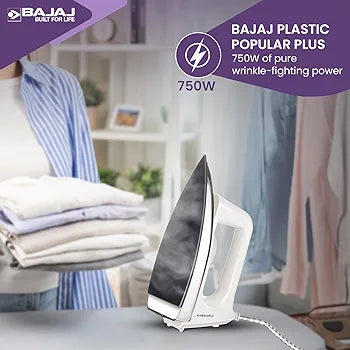 Bajaj Popular Plus 750w-Dry Iron