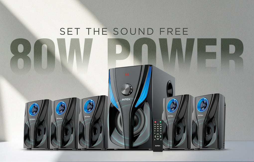 INTEX Roar R 800 5.1 CH Multimedia Speaker