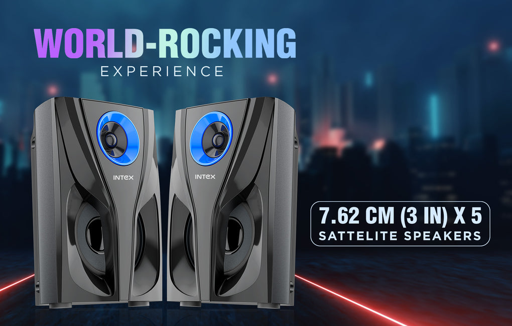 INTEX Roar R 800 5.1 CH Multimedia Speaker