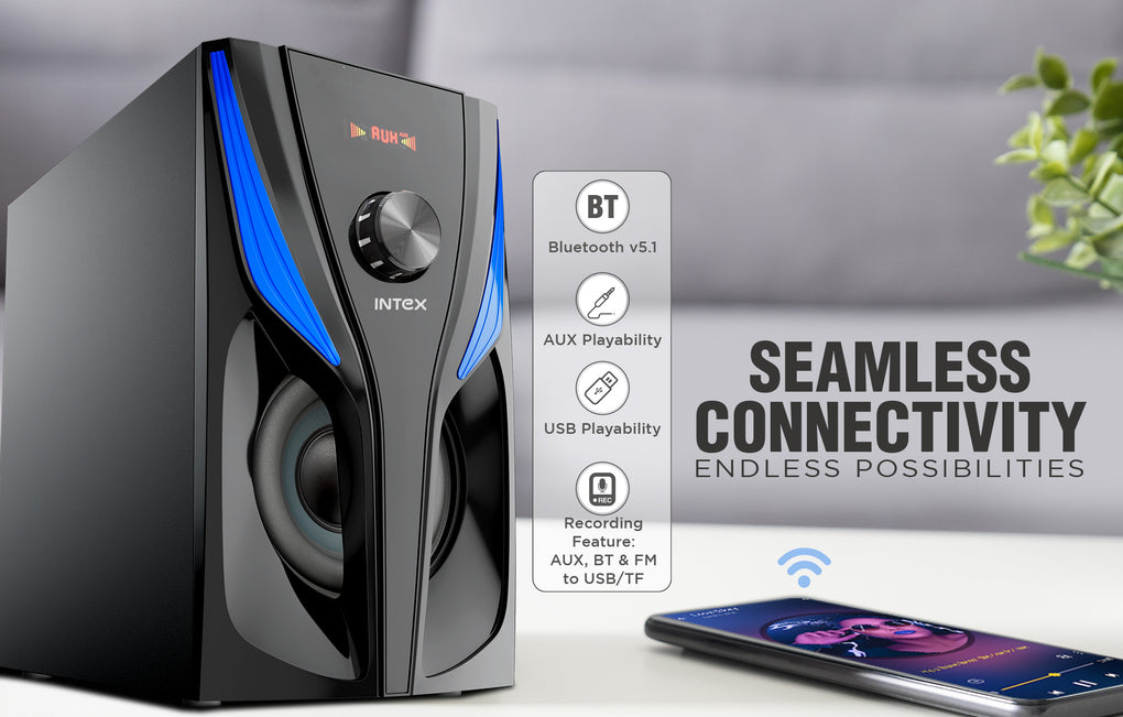INTEX Roar R 800 5.1 CH Multimedia Speaker