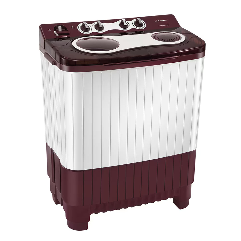 Kelvinator 8.5 Kg Semi-Automatic Top-Loading Washing Machine (Model: KWS-A850BR)