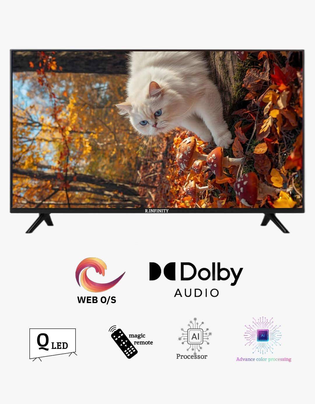 R INFINITY 50 INCH WEB OS