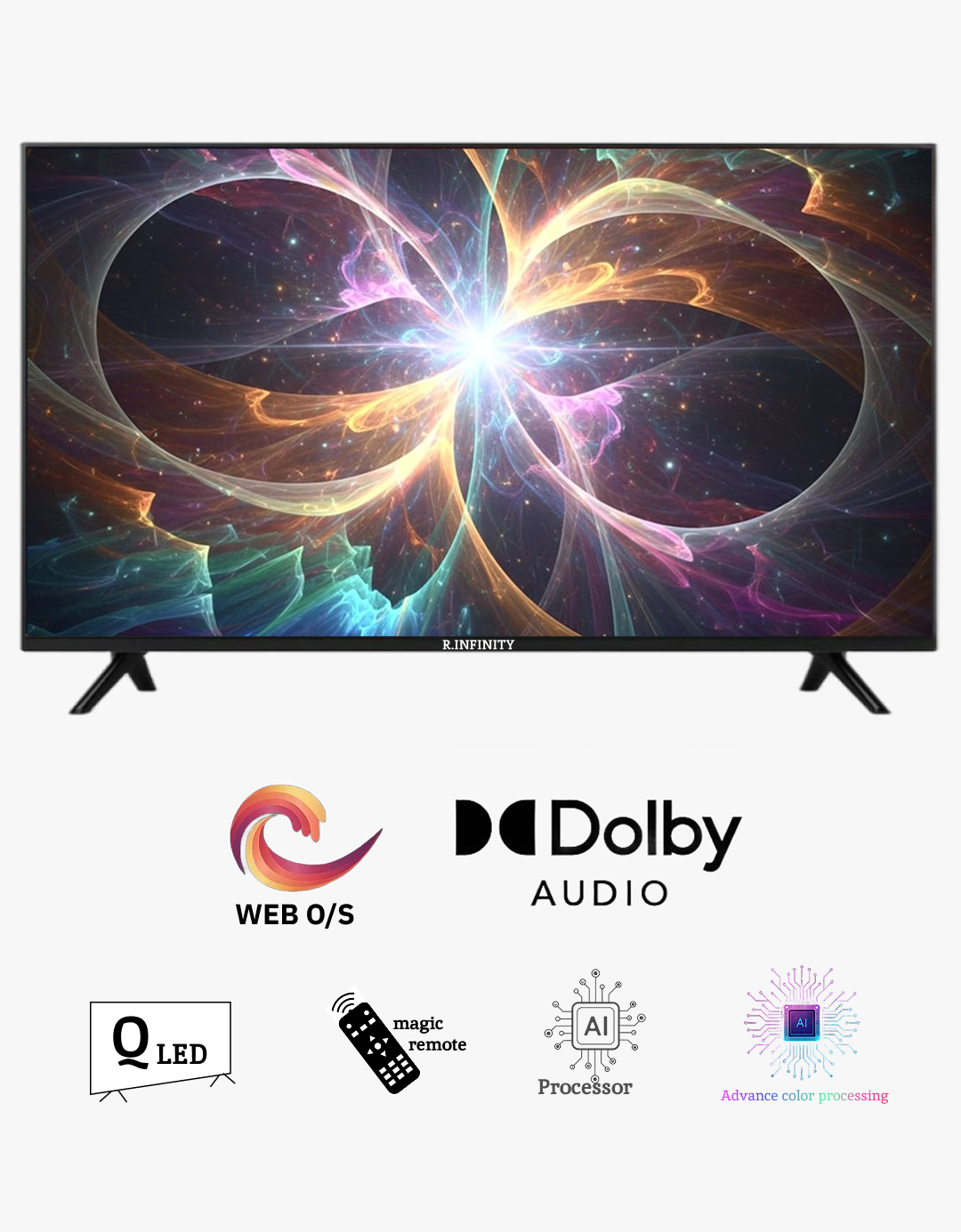 R INFINITY 65 INCH WEB OS