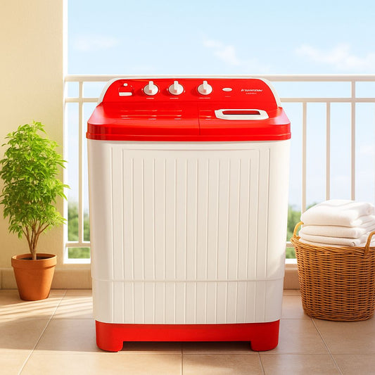 Kelvinator 7.5 Kg Semi-Automatic Top-Load Washing Machine (KWS-A750SM)