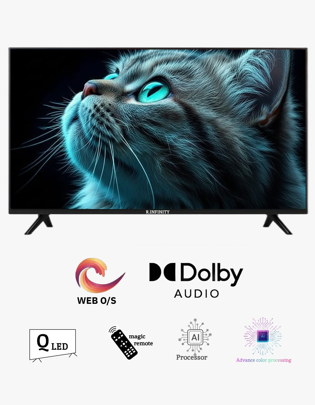 R INFINITY 55 Inch TV