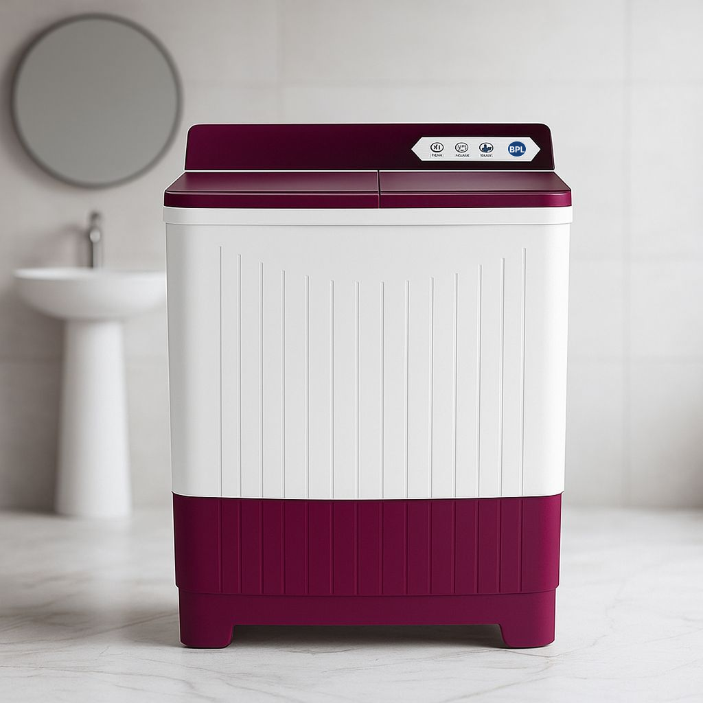 BPL BSW-8000PXPP 8KG Semi Automatic Washing Machine