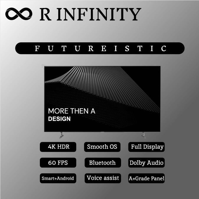 RINFINITY 4K UHD TV 43 Inch