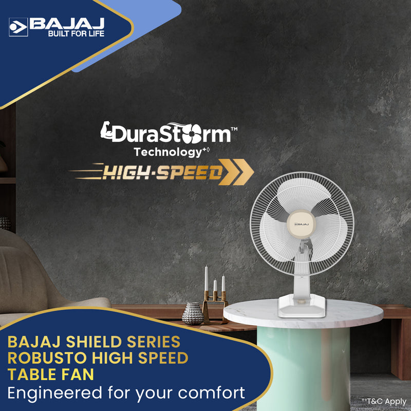 Robusto HS 400mm Table Fan