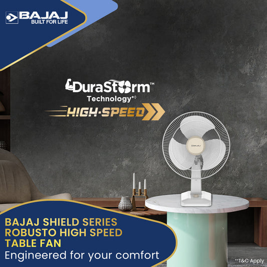 Robusto HS 400mm Table Fan