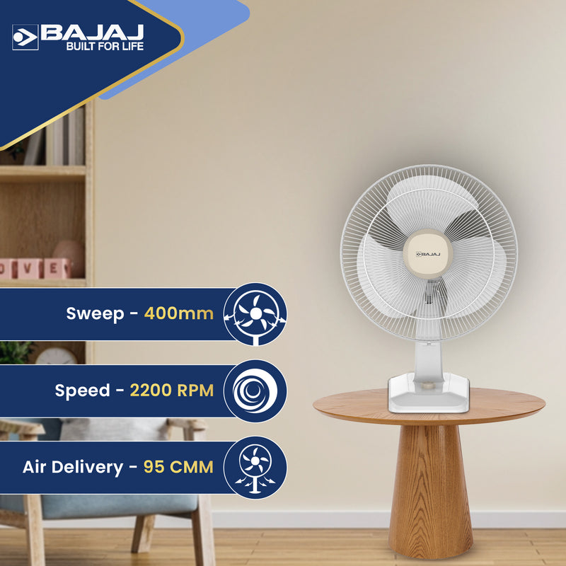 Robusto HS 400mm Table Fan