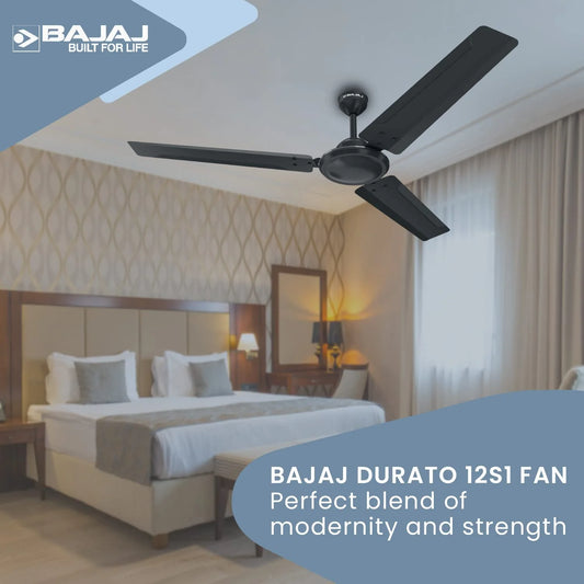 Durato 12S1 Coal Mine Grey Bajaj Celling Fan