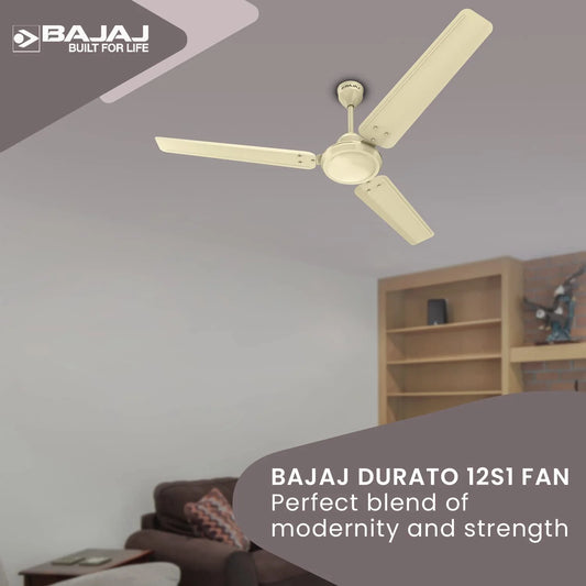 Durato 12S1 Bianco Bajaj Celling Fan