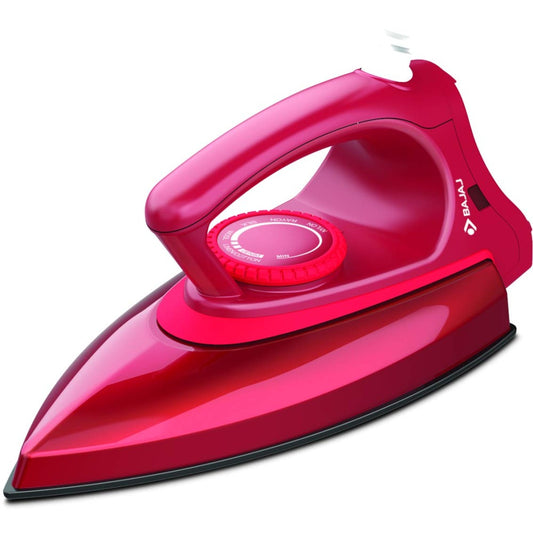 Bajaj Canvas (Metallique Red) 1000W-Dry Iron