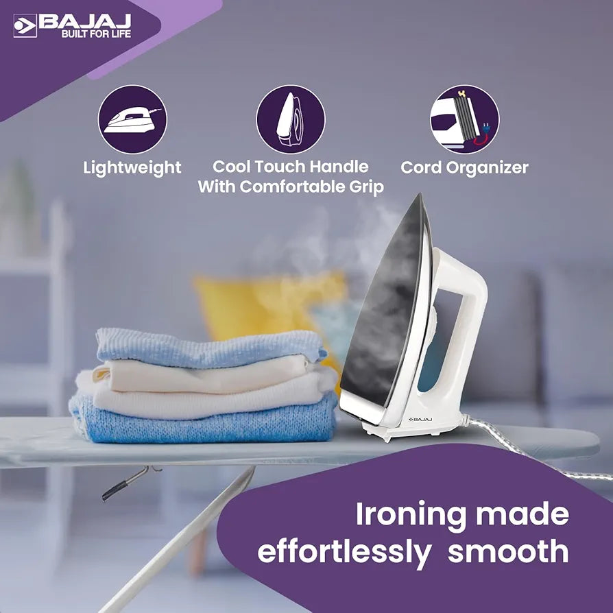 Bajaj Popular Plus 750w-Dry Iron