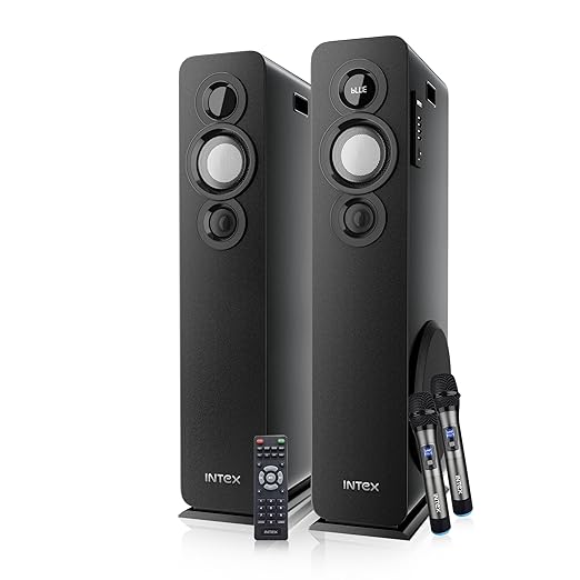 Intex TITAN1400 D Dual Tower Bluetooth Speaker 140W