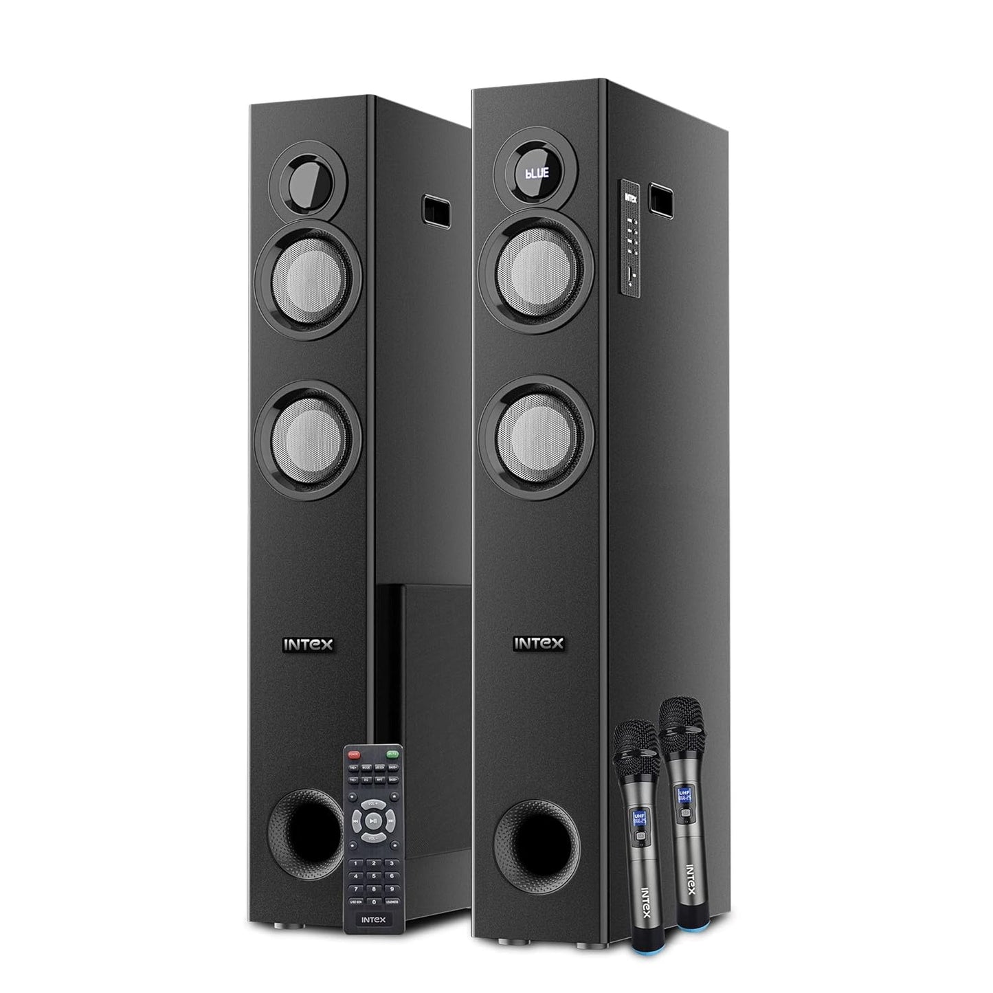 Intex 1500-D Multimedia 150 Watt Bluetooth Tower Speaker
