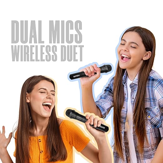 Intex Dual Tower Speaker TITAN2000 (D) 200 Watt Bluetooth Tower Speaker