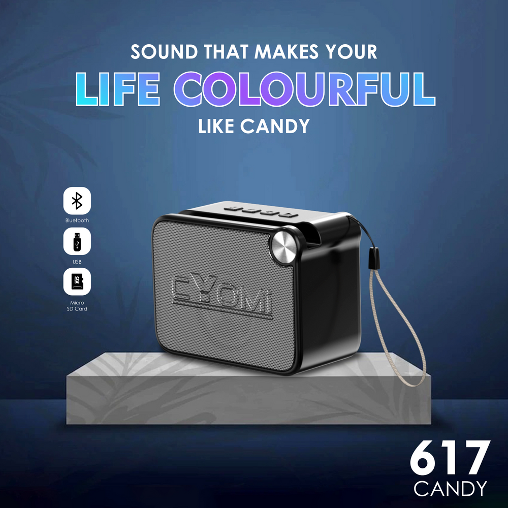 Cyomi Candy-617 Portable Speaker