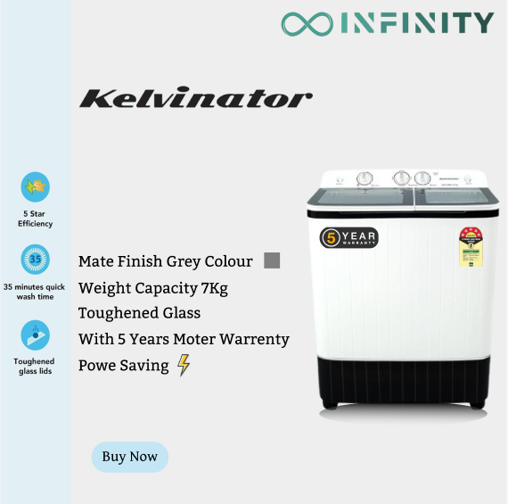 Kelvinator 7.0 KG KWS-C700BK