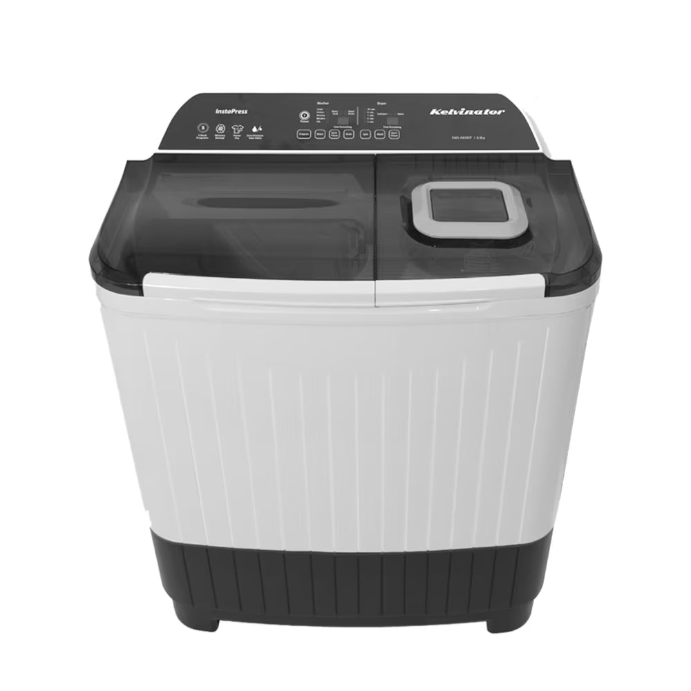 Kelvinator 8.5 Kg Semi-Automatic Top-Load Washing Machine (KWS-A850EP)