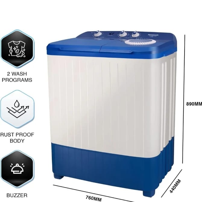 Kelvinator 6.5 Kg Semi-Automatic KWS-B650BL