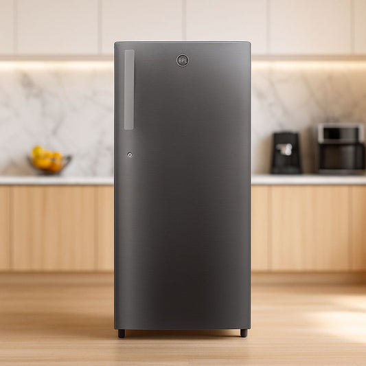 BPL BRD‑F210EAPHGD – 188L Direct Cool 1 Star Single Door Refrigerator (Steel Grey)