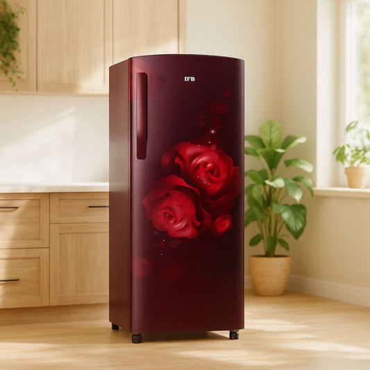 IFB 206 L Direct Cool Single Door 4 Star Refrigerator  (Maroon, IFBDC-2324IRV)