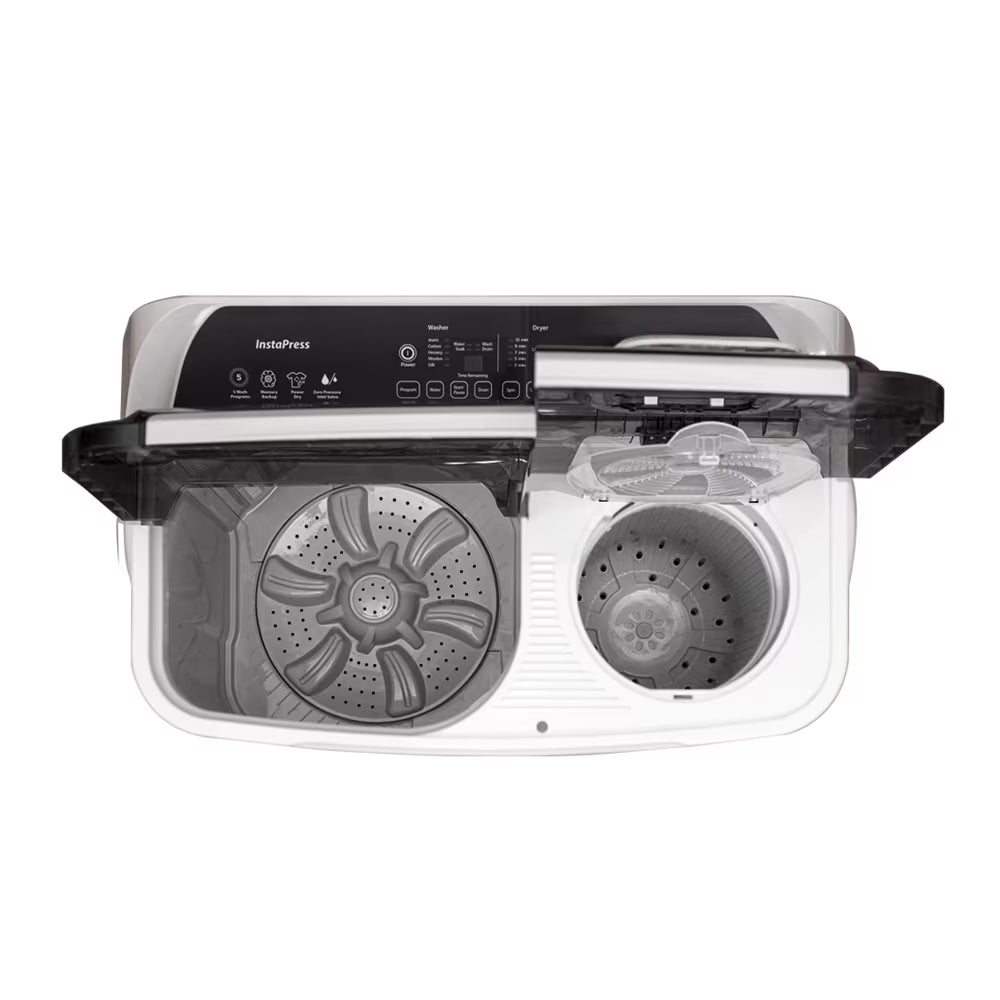 Kelvinator 8.5 Kg Semi-Automatic Top-Load Washing Machine (KWS-A850EP)